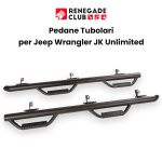 PEDANE TUBOLARI WRANGLER JK UNLIMITED 4-DOOR  07-18