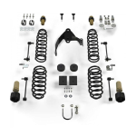 KIT RIALZO TERAFLERX 2.5" WRANGLER JK 2DR CON AMMORTIZZATORI FALCON 1.1