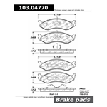 PASTIGLIE IN CERAMICA PER YJ 90-95, TJ, XJ 90-2001 E ZJ